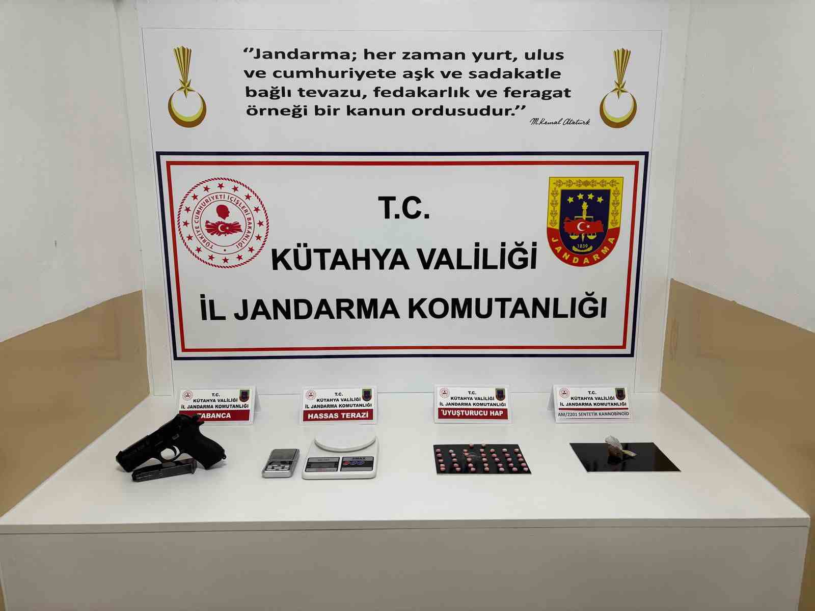 Kütahya’da uyuşturucu operasyonu: 1 tutuklama