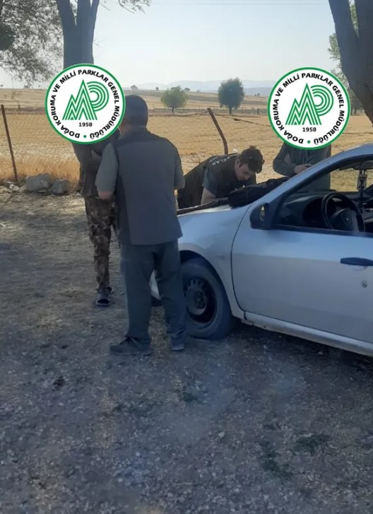 Burdur’da kaçak avcılık yapan 7 kişiye ceza