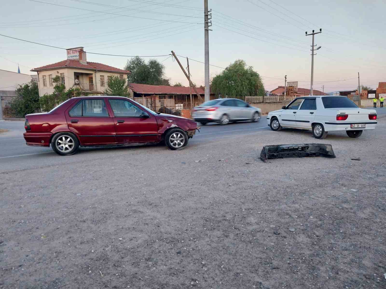 Tavşanlı’da trafik kazası: 1 yaralı