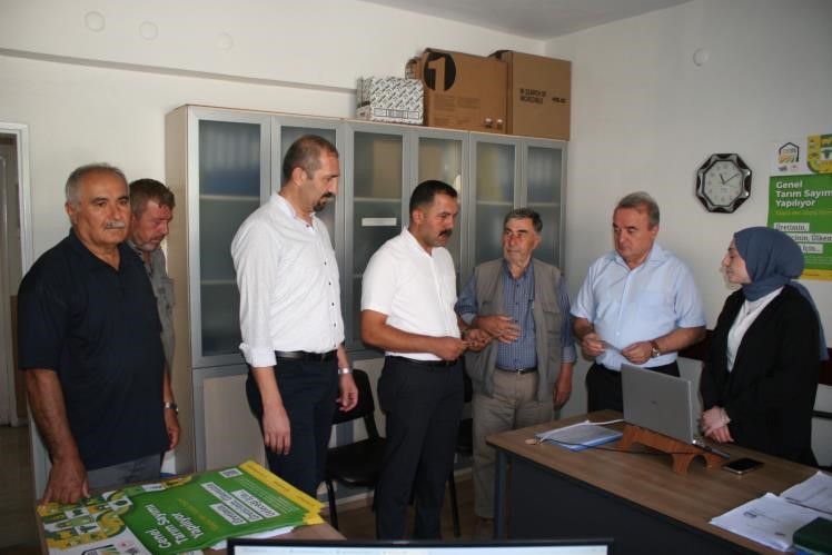 Bilecik’te "Genel Tarım Sayımı" projesi hayata geçirildi
