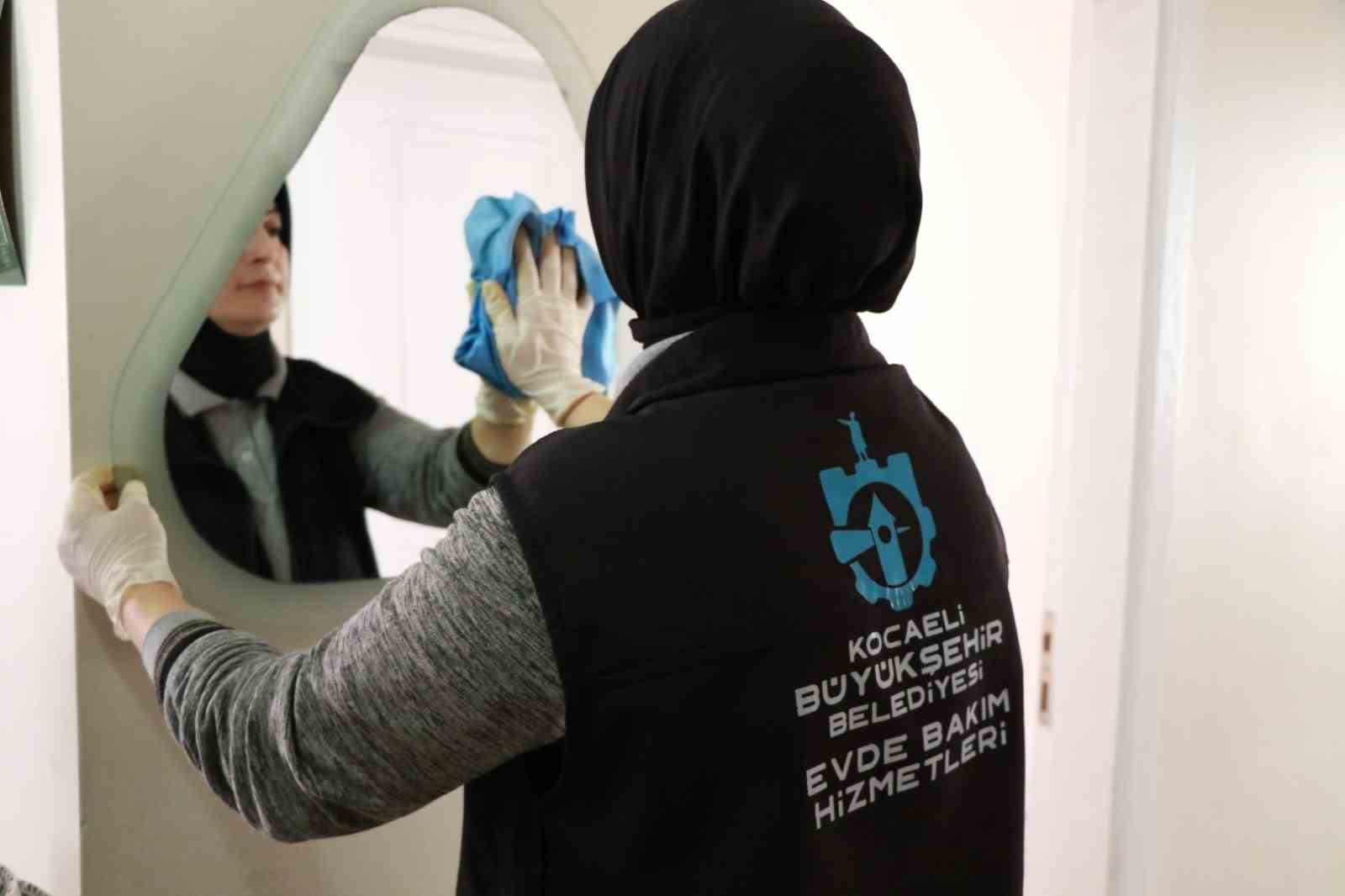Büyükşehir’den 7 ayda 2 bin 288 ev temizliği hizmeti
