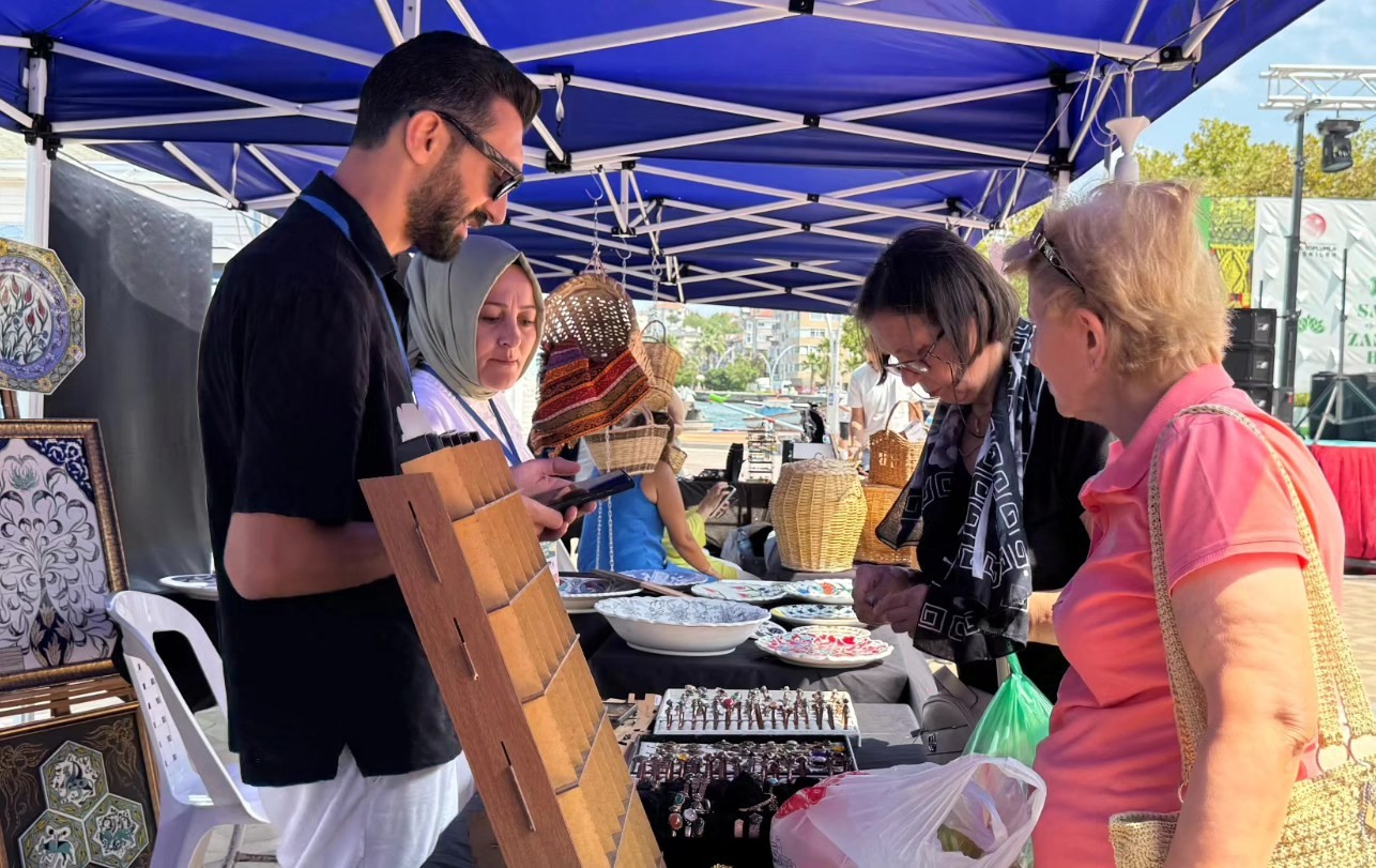 Geleneksel el sanatları G&ouml;lc&uuml;k&rsquo;te yaşatıldı
