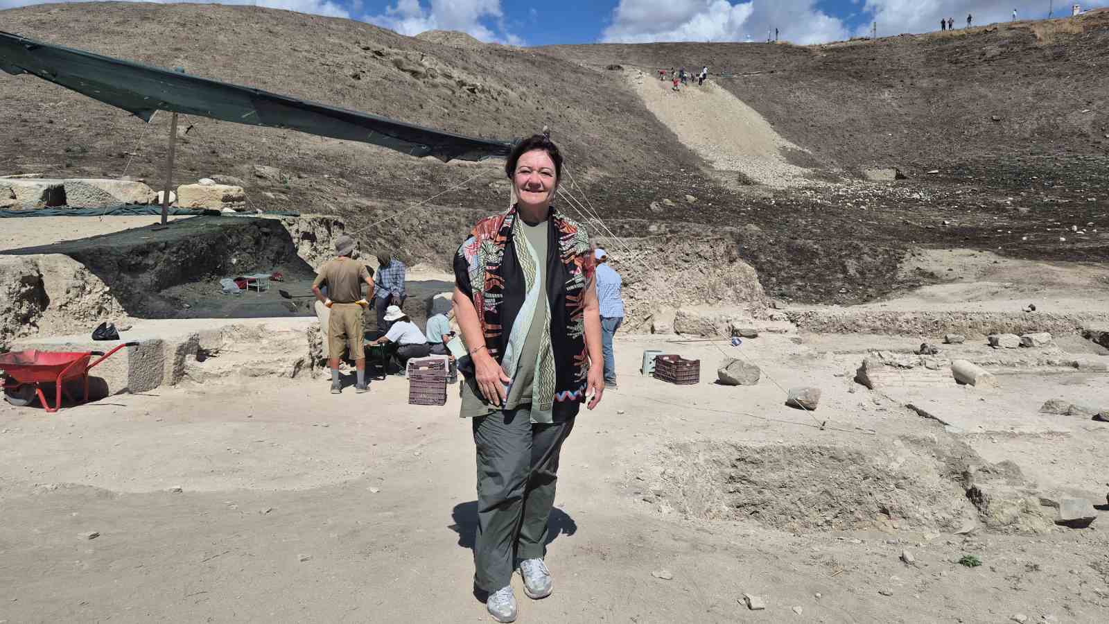 Trakya&rsquo;nın en b&uuml;y&uuml;k antik tiyatrosunda kazılar s&uuml;r&uuml;yor
