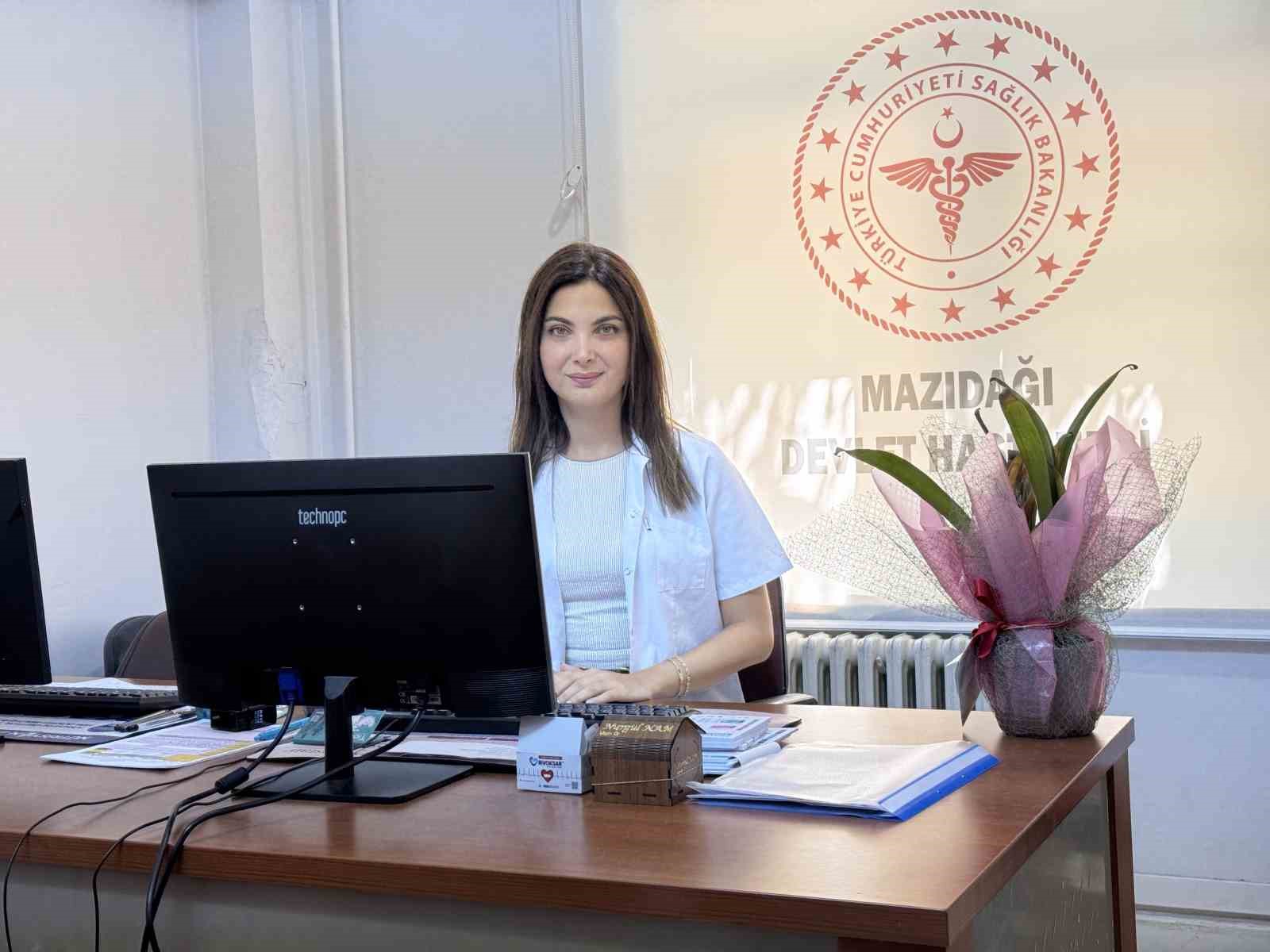 Mazıdağı’nda kadın hastalıkları ve doğum uzmanı göreve başladı
