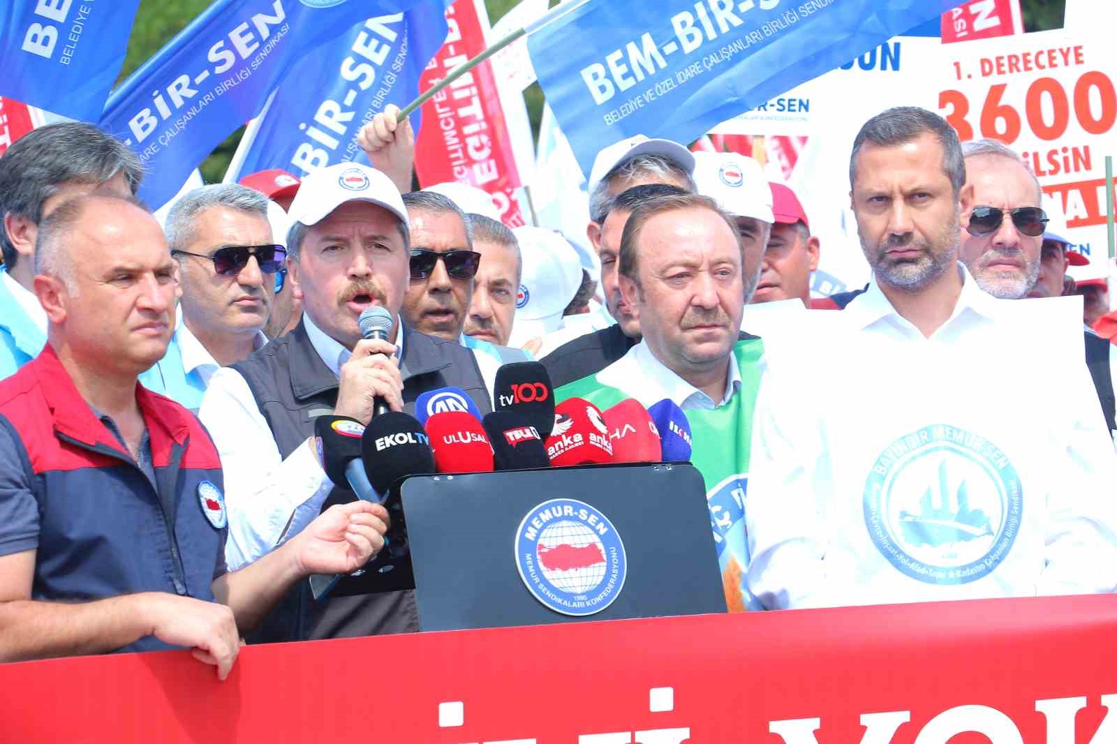 Memur-Sen Genel Başkanı Yal&ccedil;ın: "Memur enflasyonun sebebi değil, mağdurudur"
