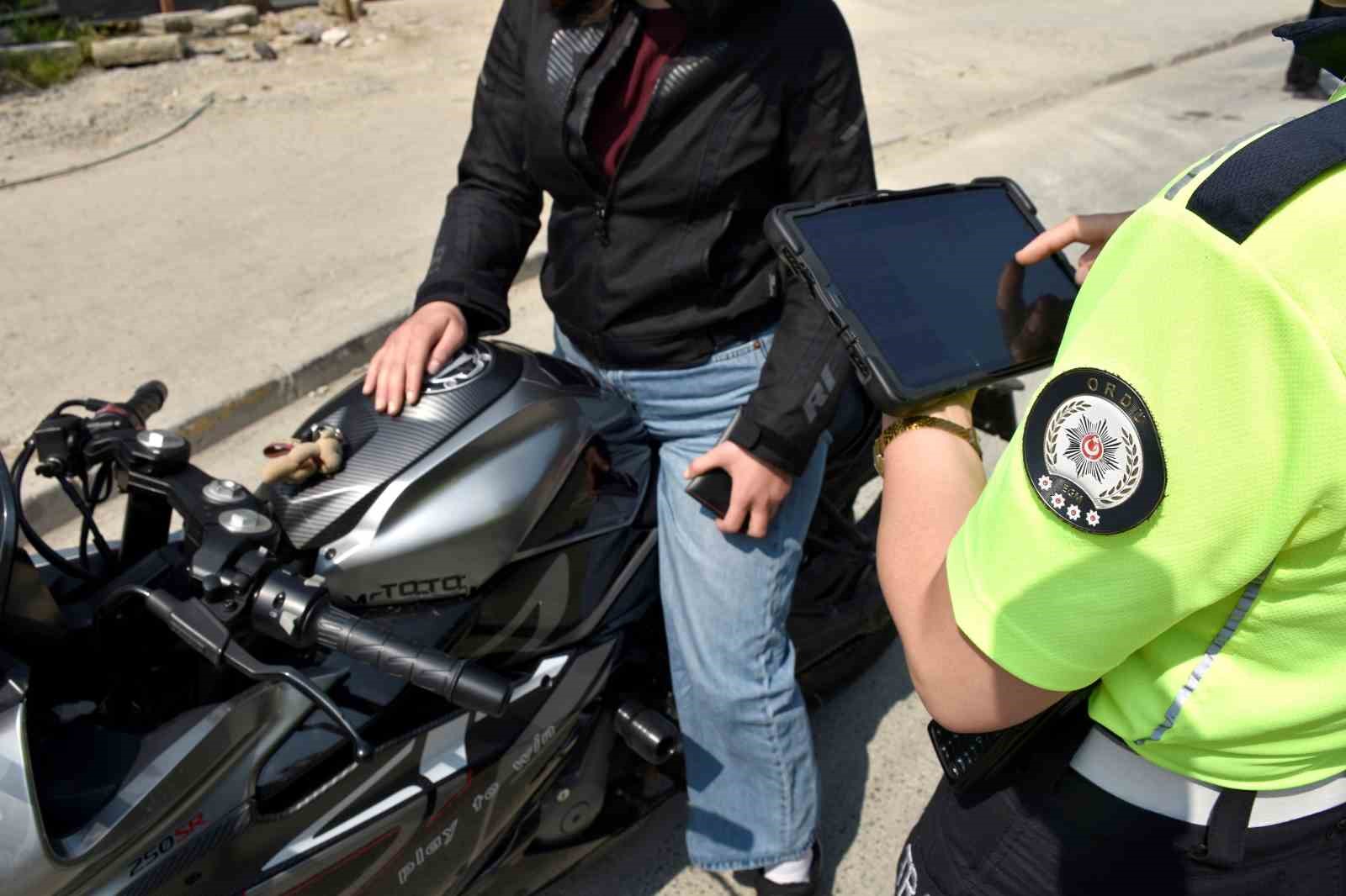 Ordu’da bir haftada 17 binden fazla araç ve sürücüsü denetlendi