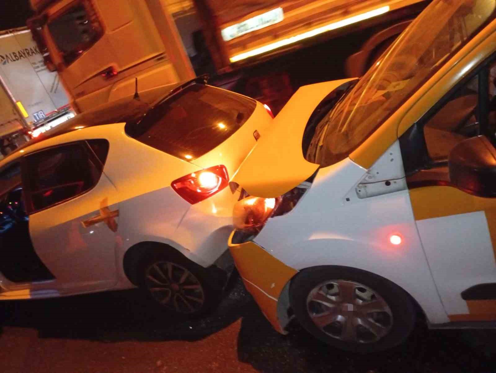 Osmaniye’de tünelde zincirleme kaza: 2 yaralı