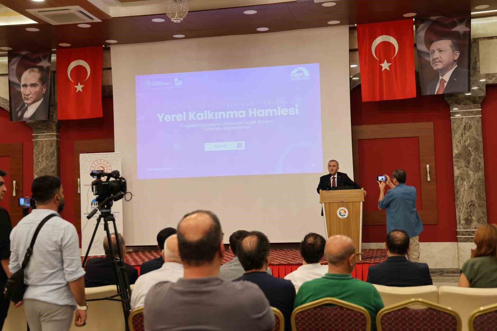 Elazığ’da "Yeni Teşvik Sistemi ve Yerel Kalkınma Hamlesi" tanıtıldı