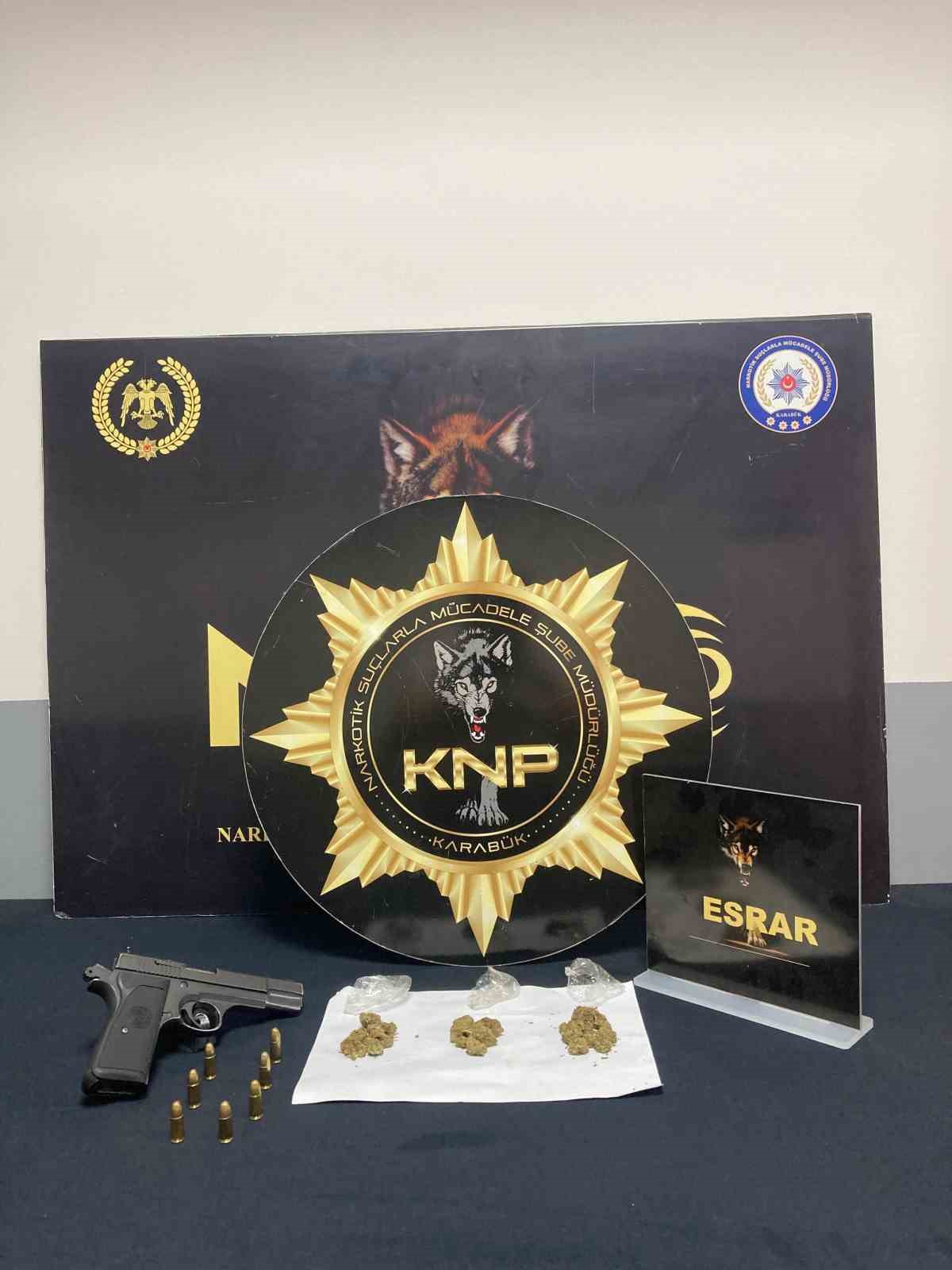 Karabük’te uyuşturucu operasyonlarında 1 kişi tutuklandı