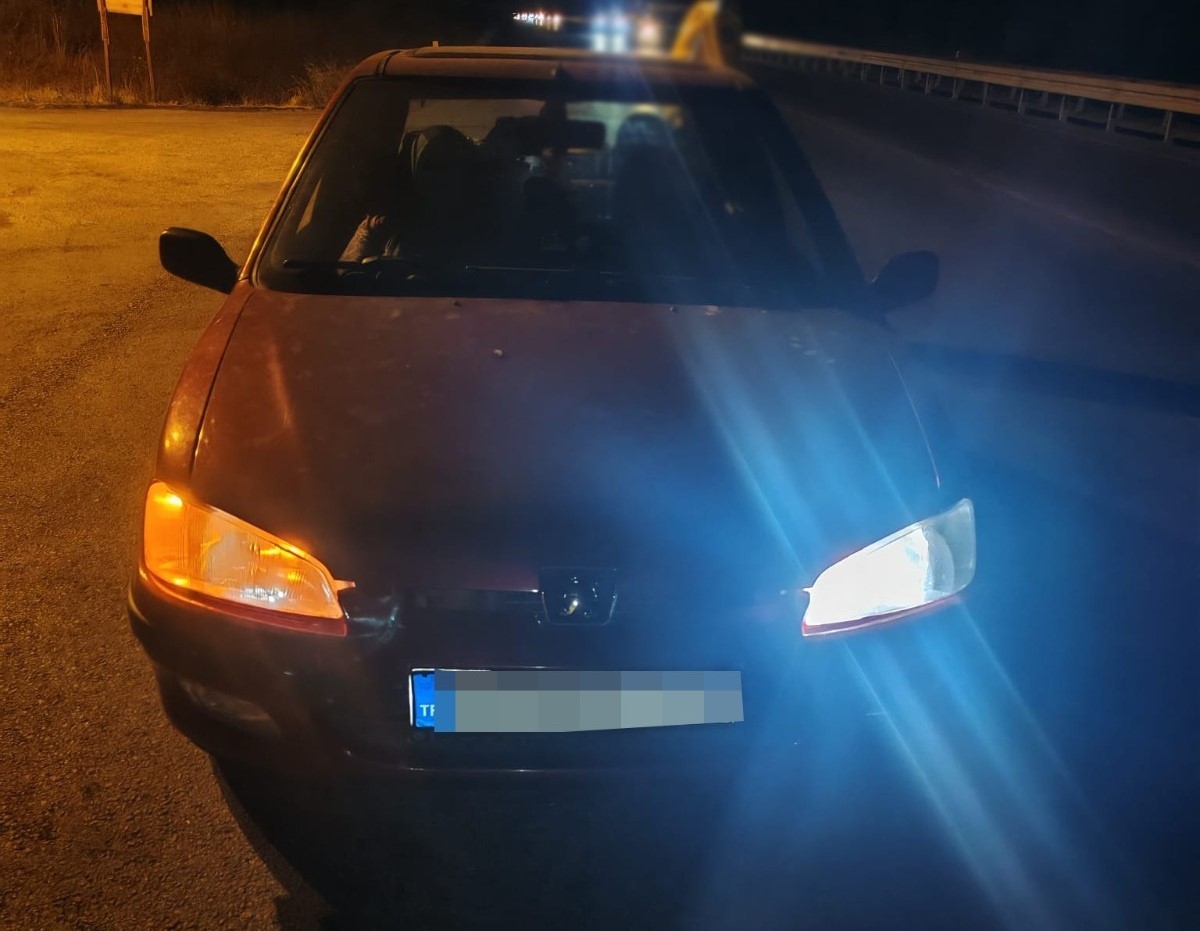 Manisa’da ışık donanımı denetiminde 7 araç trafikten men edildi