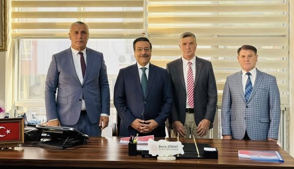 Kaymakam Atilla&rsquo;dan Milli Eğitim M&uuml;d&uuml;rl&uuml;ğ&uuml;ne Ziyaret
