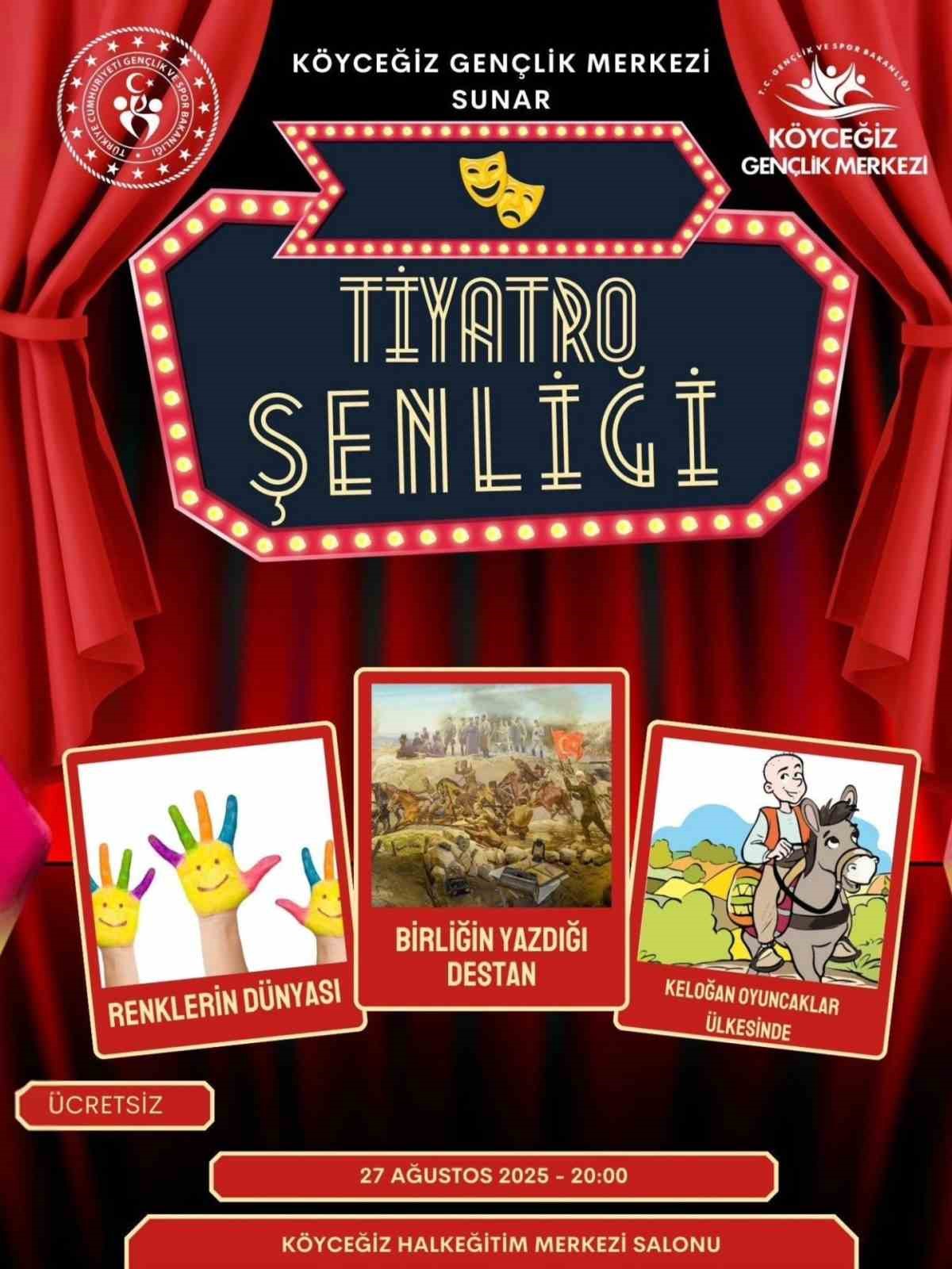 Köyceğiz’de tiyatro şenliği yapılacak