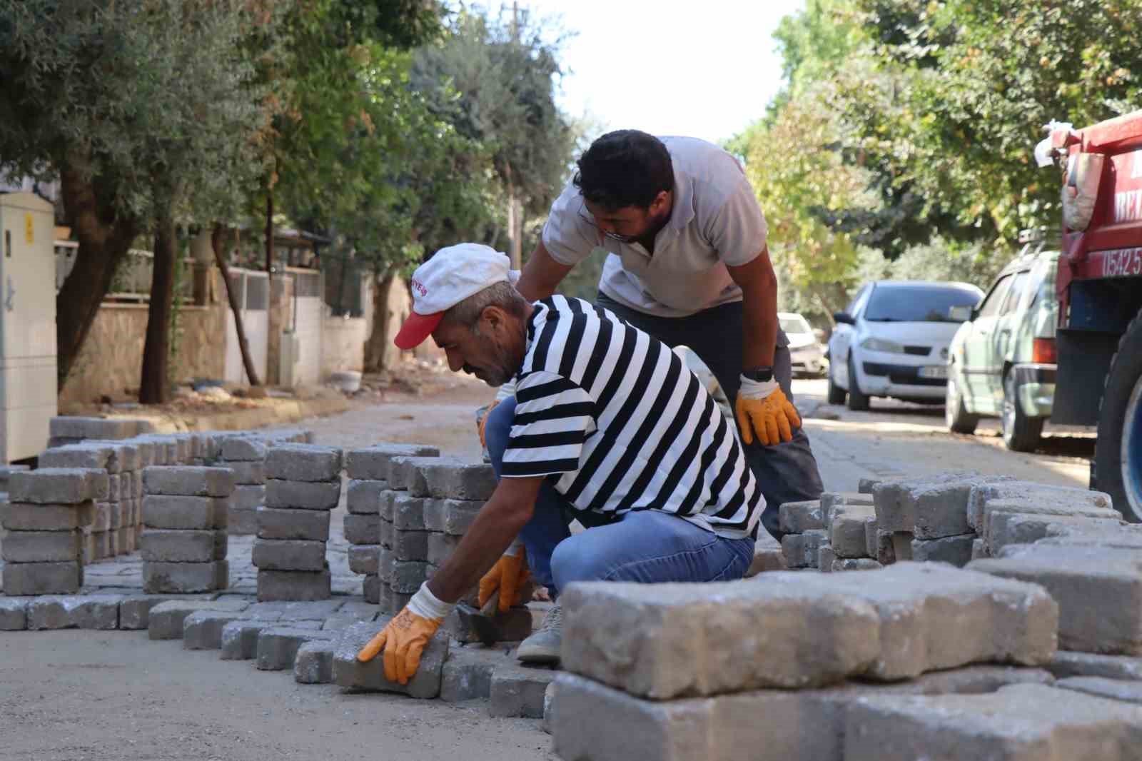 Nazilli Belediyesi altyapı sonrası deforme olan yolları yeniliyor