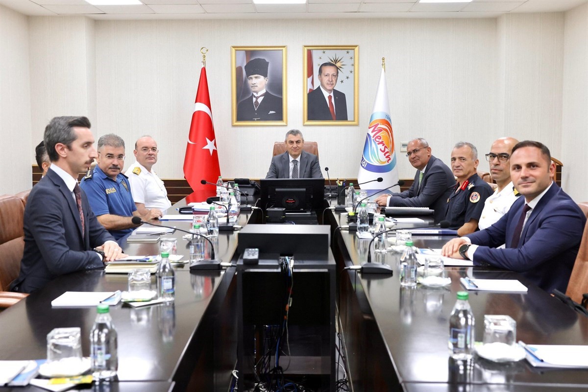 Mersin’de güvenlik ve asayiş toplantısı yapıldı