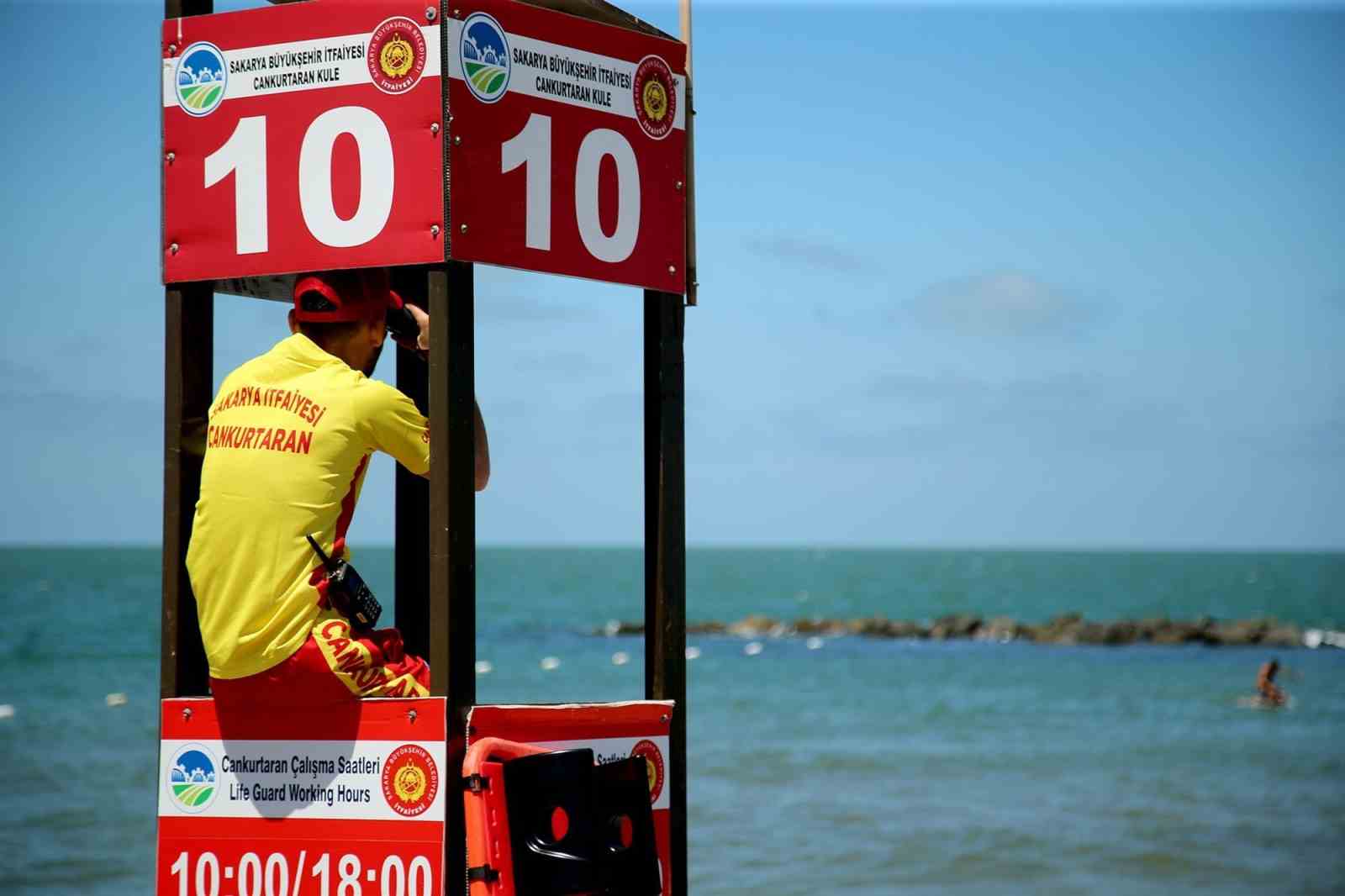 Sakarya&rsquo;da denize girişler yasaklandı
