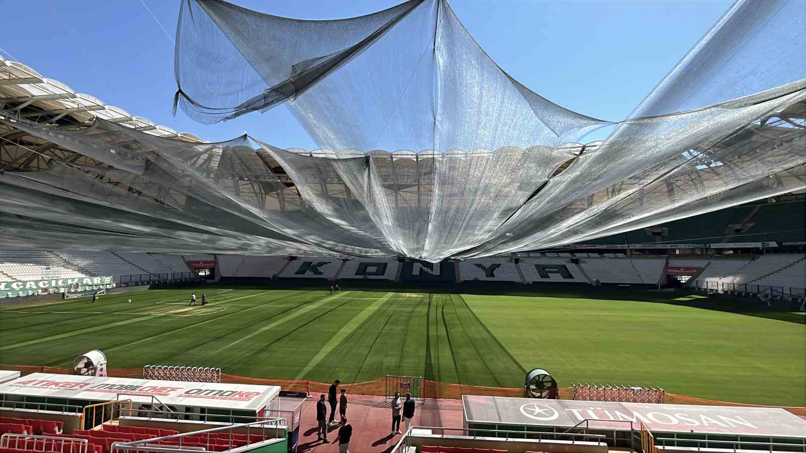 Konyaspor’da stadyum yenileme çalışmaları
