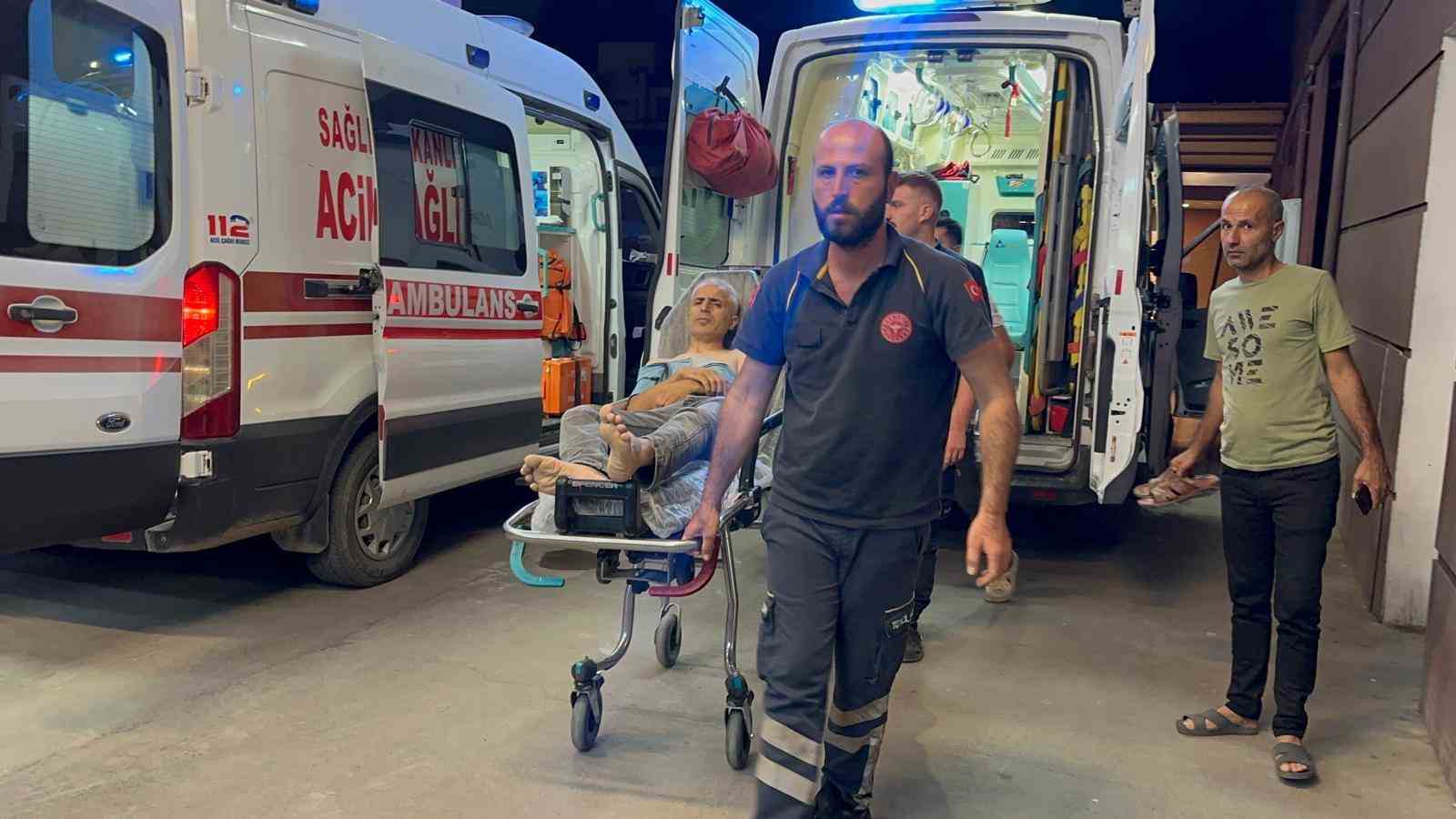 Devrilen motosikletin sürücüsü yaralandı
