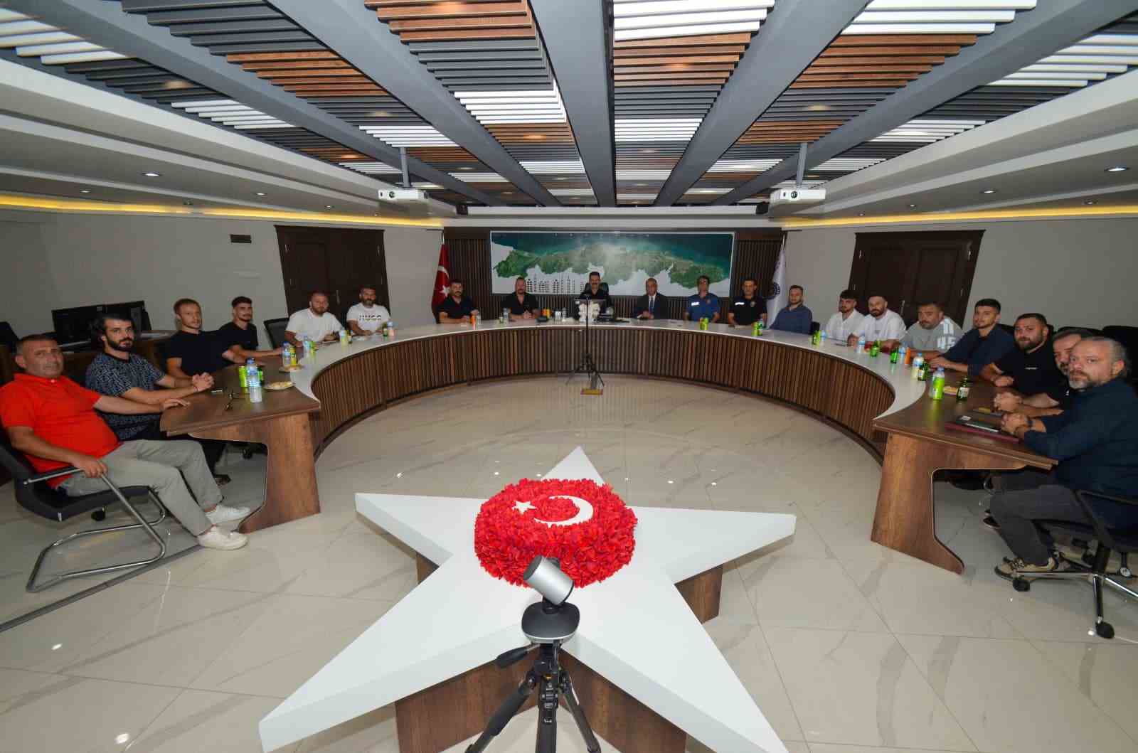 Trabzon’da yeni sezon güvenlik toplantısı yapıldı