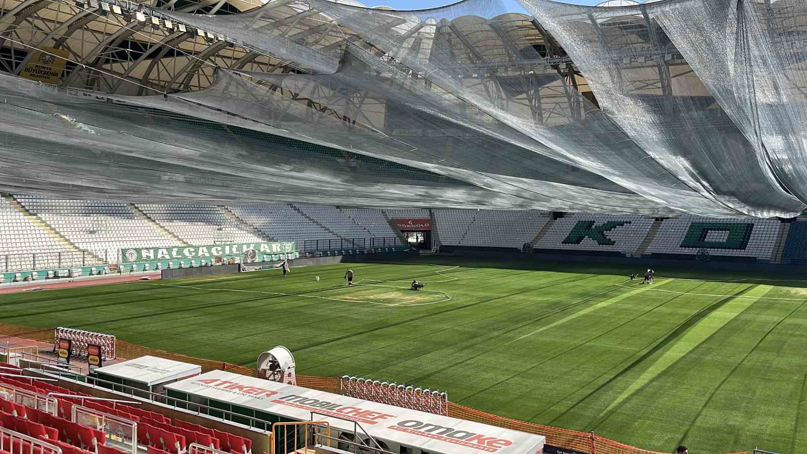 Konyaspor’da stadyum yenileme çalışmaları