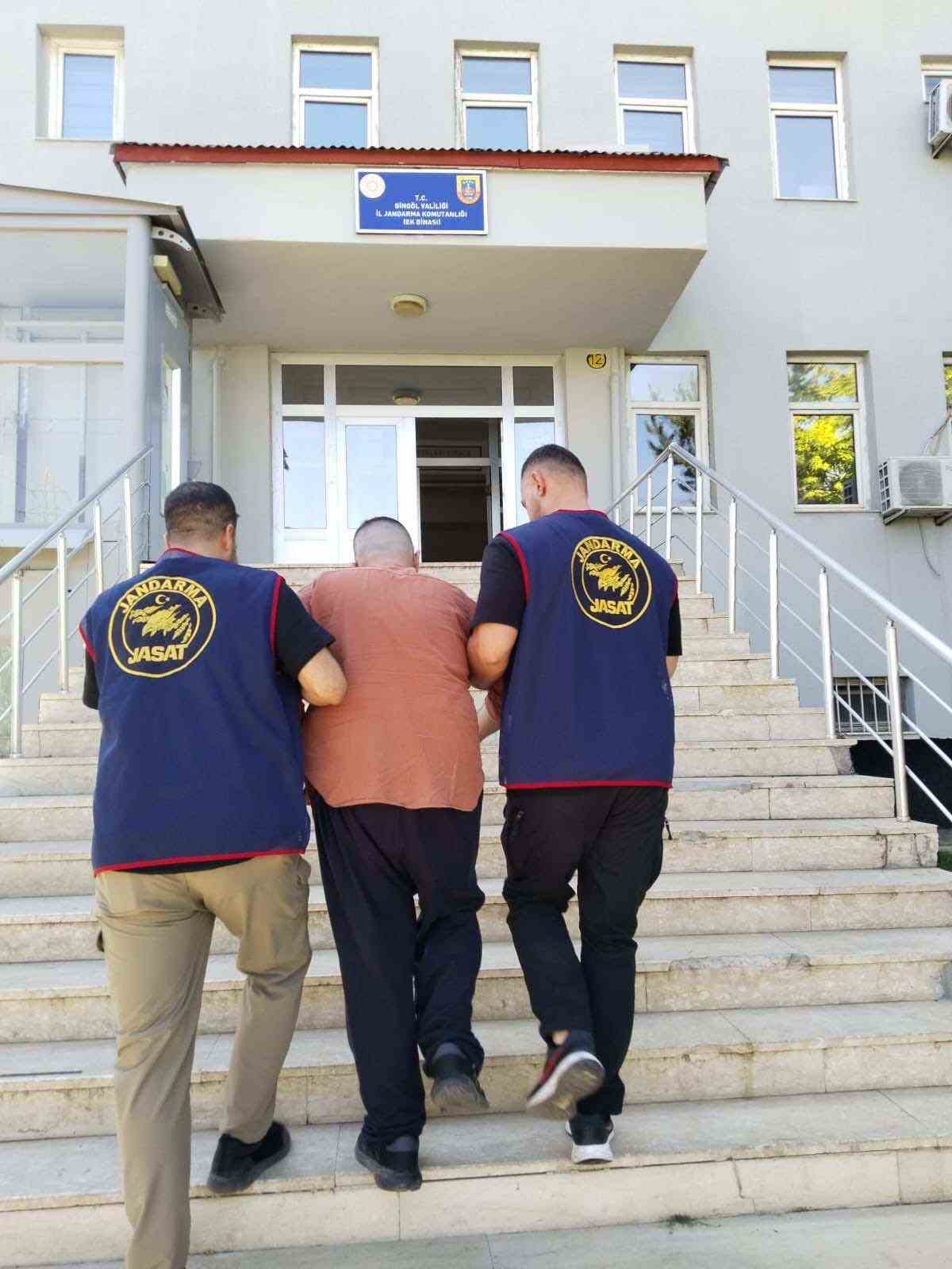 Bingöl’de kesinleşmiş hapis cezası bulunan zanlı yakalandı