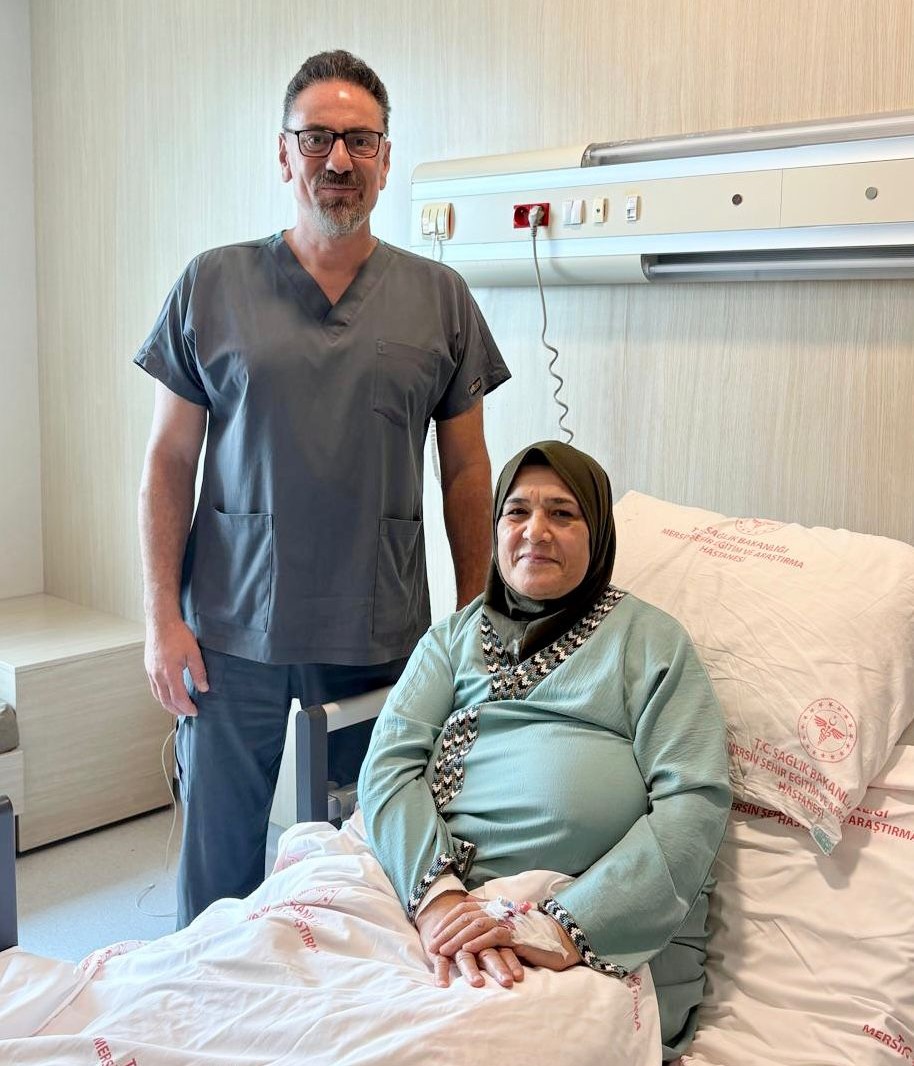 Iraklı hasta Mersin’de şifa buldu