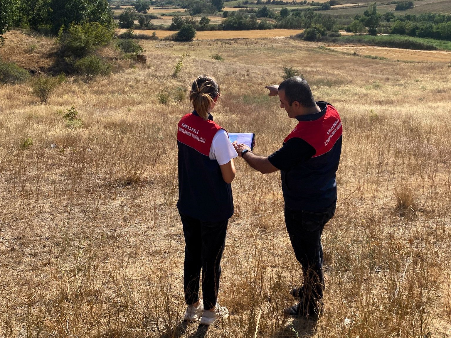 Kırklareli’nde işlenmeyen tarım arazileri tespit ediliyor
