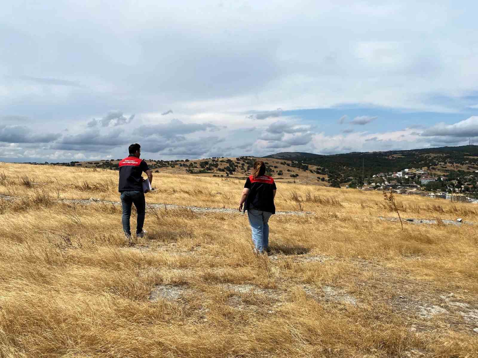 Kırklareli’nde işlenmeyen tarım arazileri tespit ediliyor
