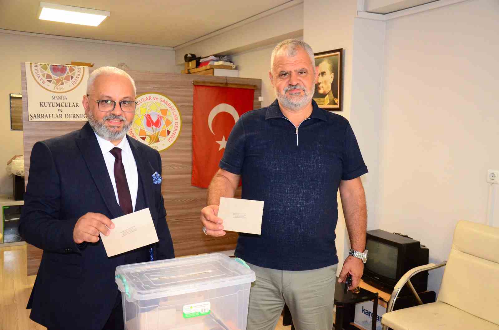 Manisalı kuyumcuların yeni başkanı Ödevli oldu