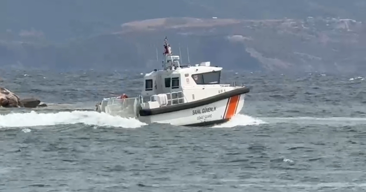 Erdek açıklarında ceset çıkarma çalışmaları sürüyor