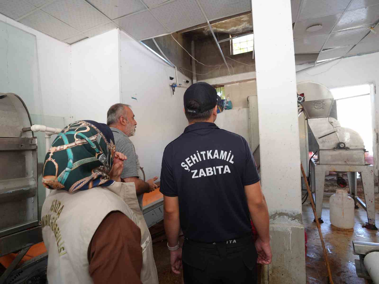 Şehitkamil&rsquo;den sal&ccedil;a denetimi
