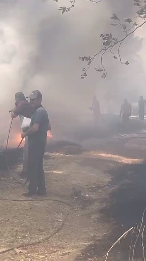 İneg&ouml;l&rsquo;de &ccedil;ıkan yangın korkuttu
