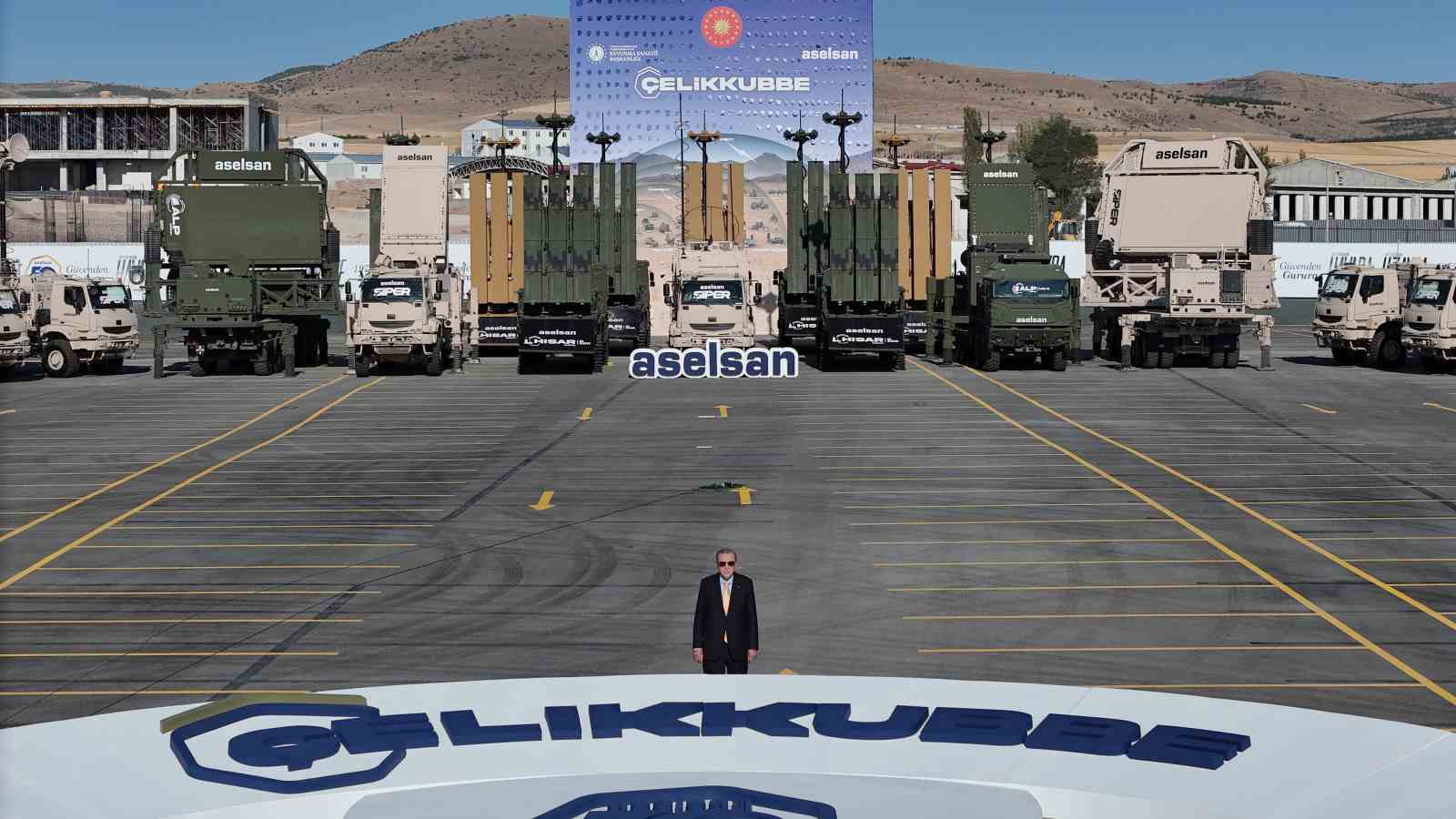 Cumhurbaşkanı Erdoğan: "Sistemler sistemi Çelik Kubbe ile hava savunmasında artık farklı bir klasmana çıkacağız"