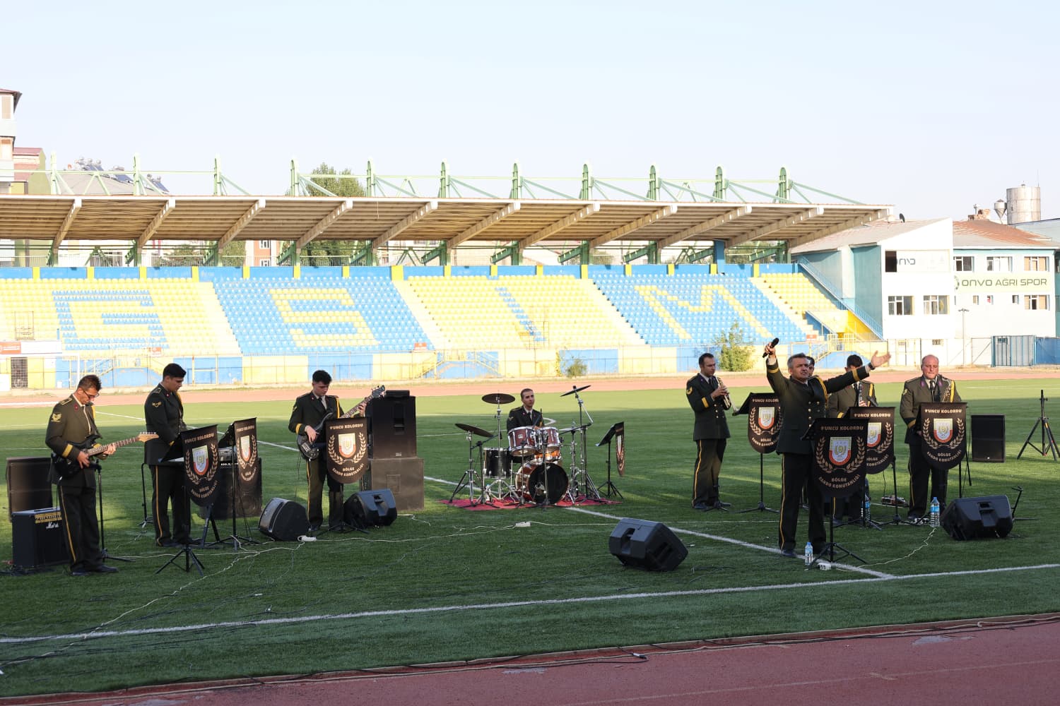 Ağrı’da 30 Ağustos etkinliklerine bando konseri renk kattı