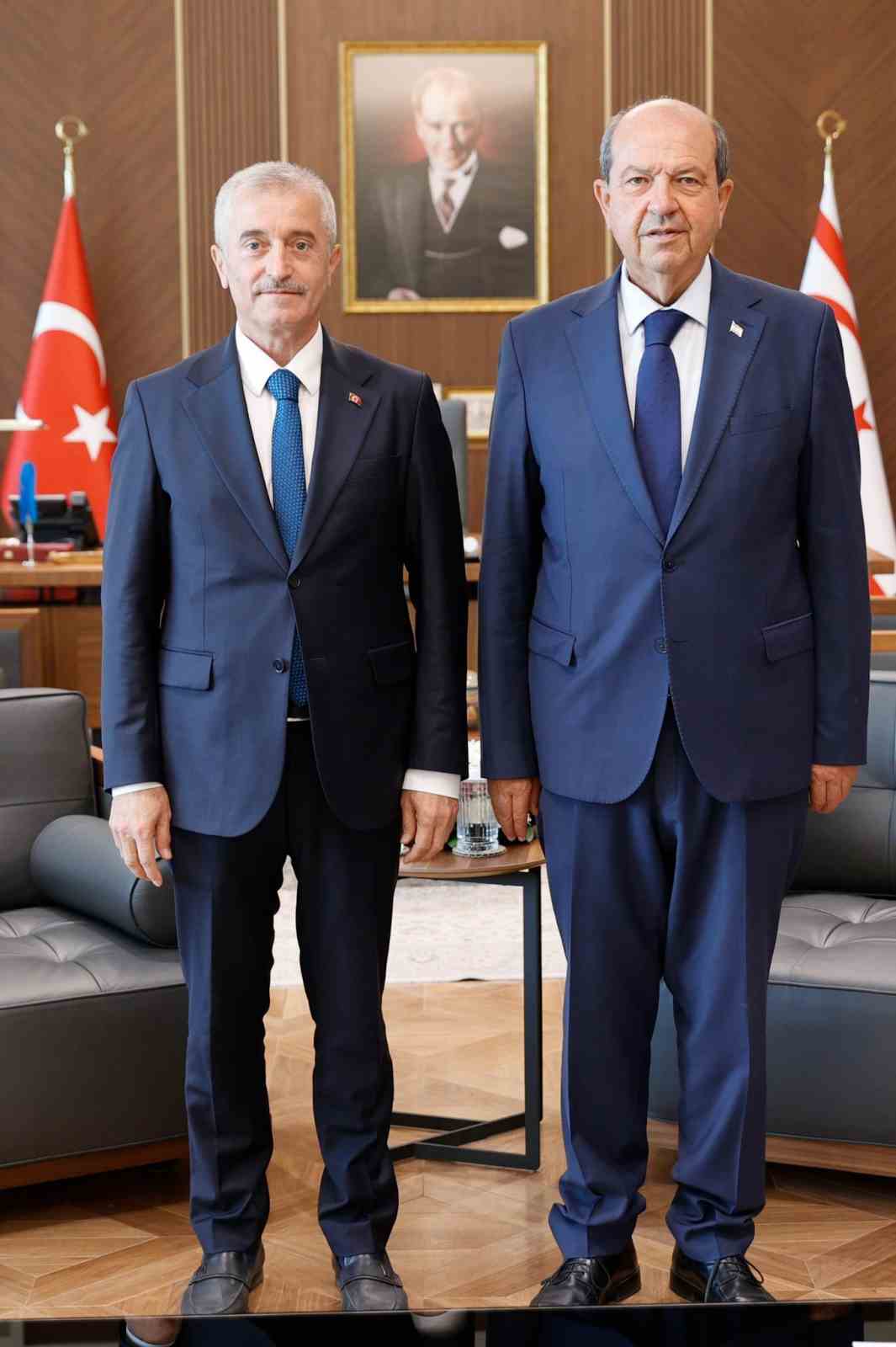 Tahmazoğlu KKTC’de temaslarda bulundu