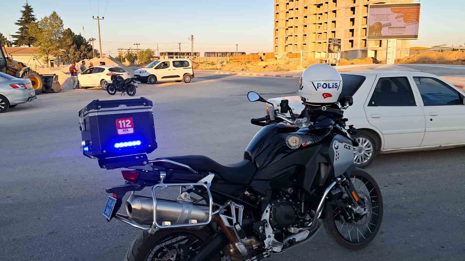 Karaman&rsquo;da motosiklet kazası: 2 yaralı
