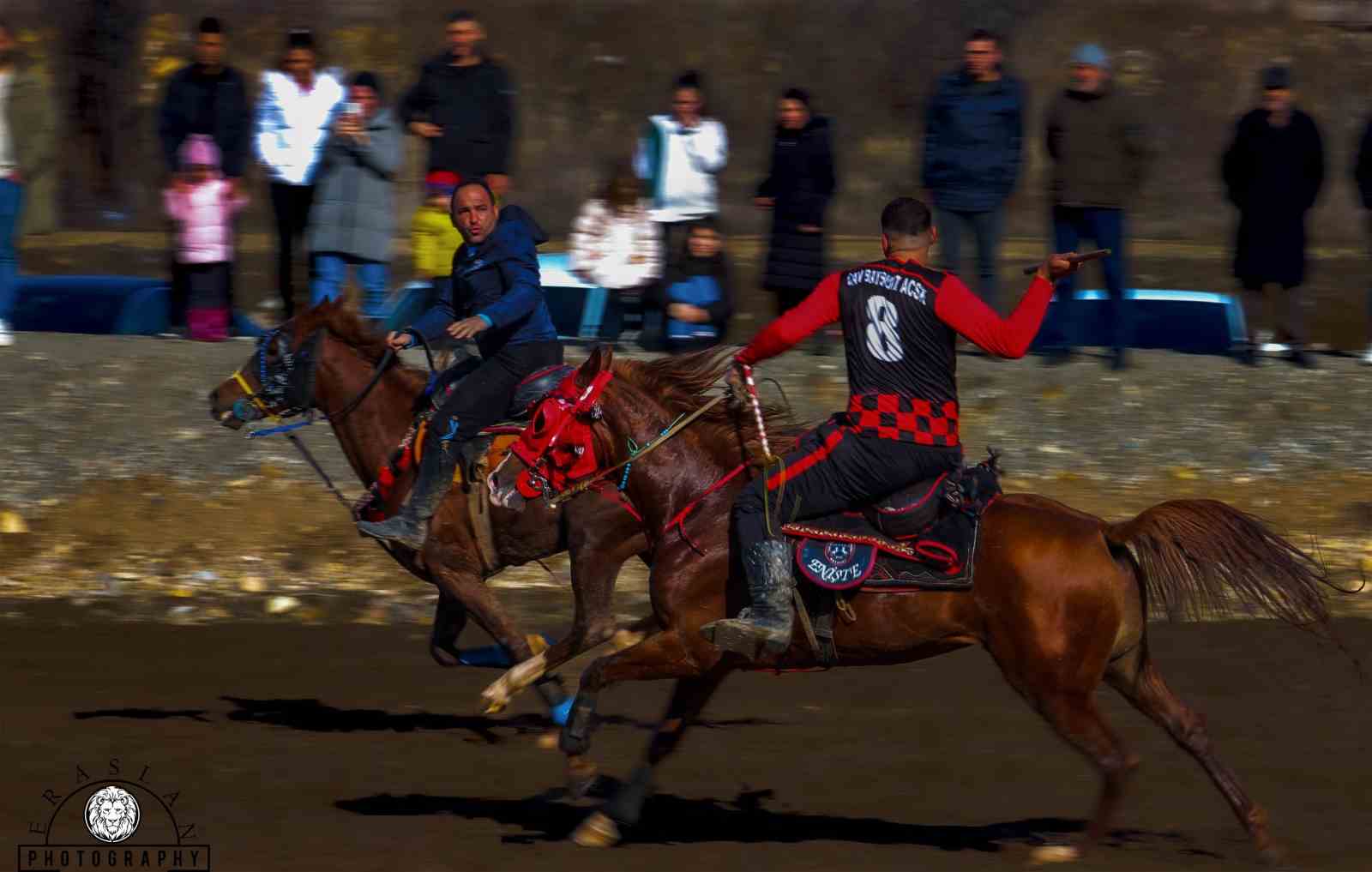 Bayburt’ta ’2025 Atlı Cirit İl Birinciliği’ müsabakalarında grup birincileri belli oldu
