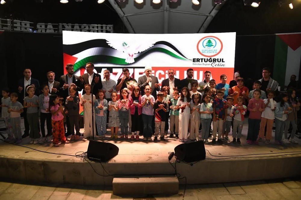 Pursaklar Belediyesi’nden Gazze’de yaşananlar için dua ve ilahi programı