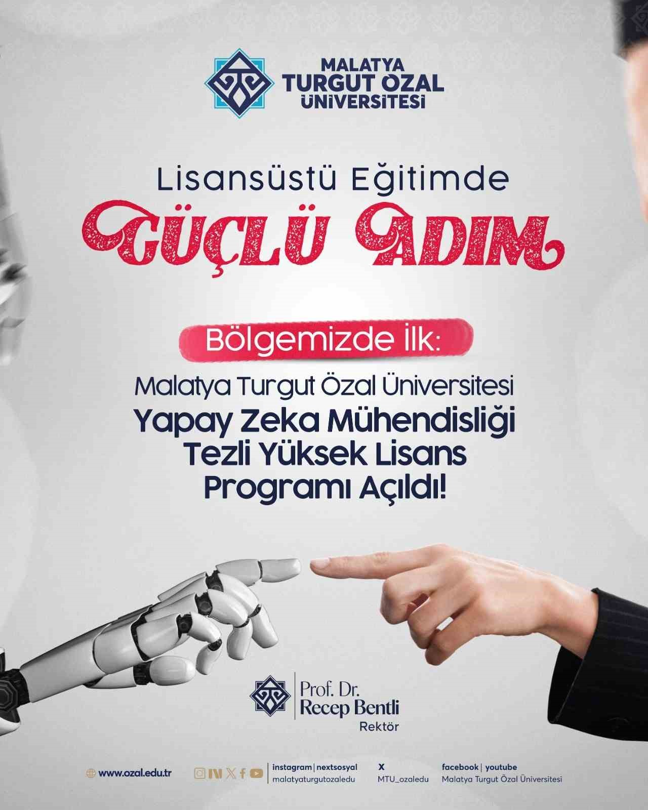 MTÜ’de Bölgenin ilk yapay zeka yüksek lisans programı açıldı