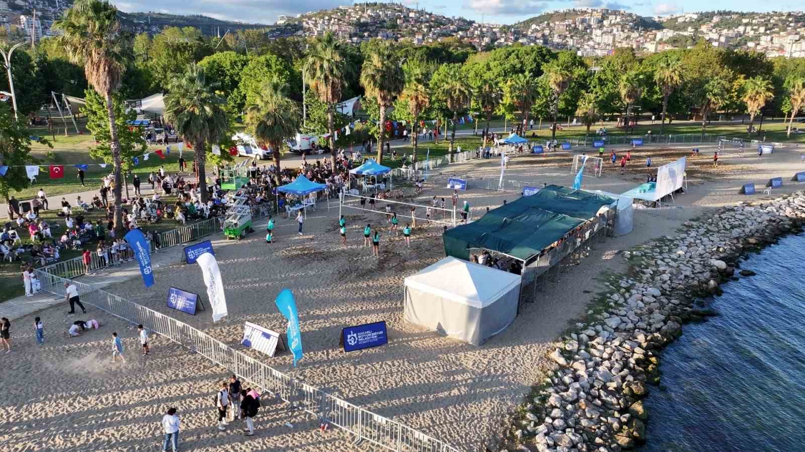 Sekapark’ta sporseverlerin sesi yankılanıyor