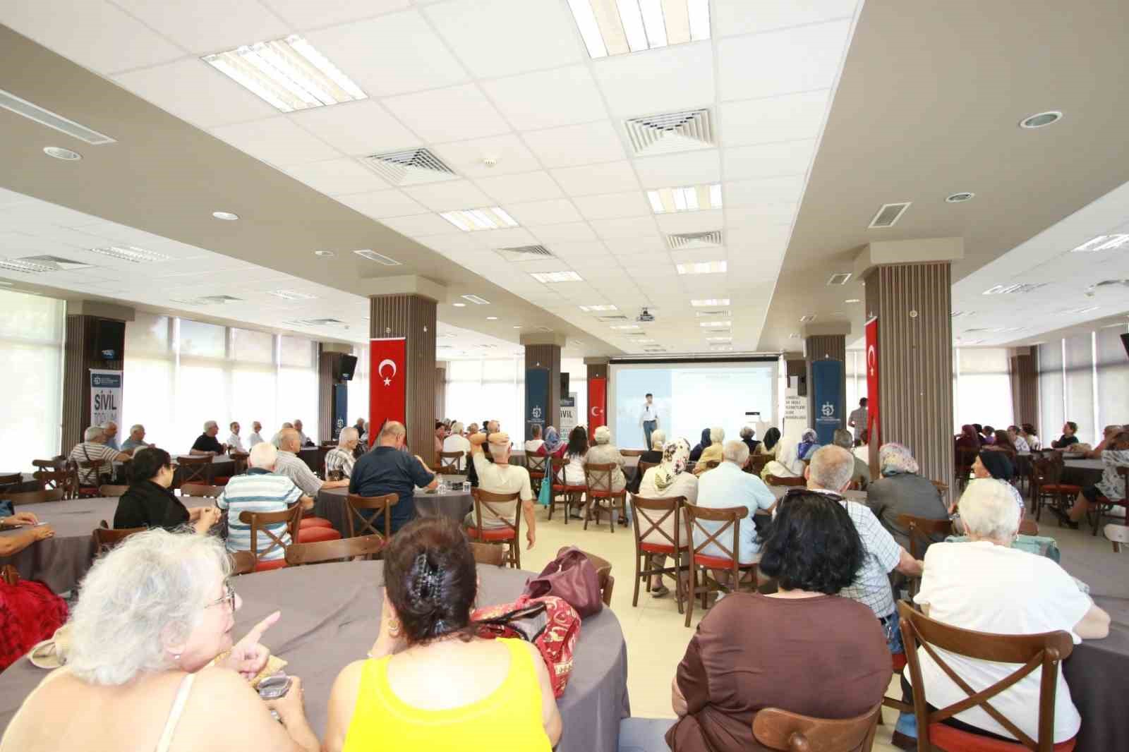 Kocaeli’nin çınarlarına hem tatil hem eğitim imkanı
