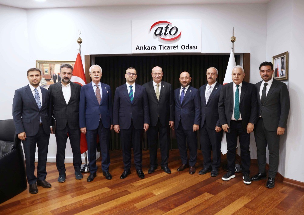 Merkez Bankası Başkanı Karahan&rsquo;dan ATO&rsquo;ya ziyaret
