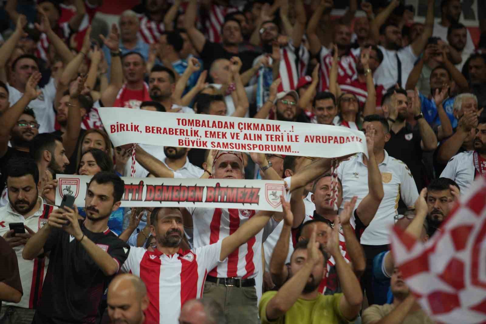 UEFA Avrupa Ligi: Samsunspor: 0 - Panathinaikos: 0 (Maç devam ediyor)