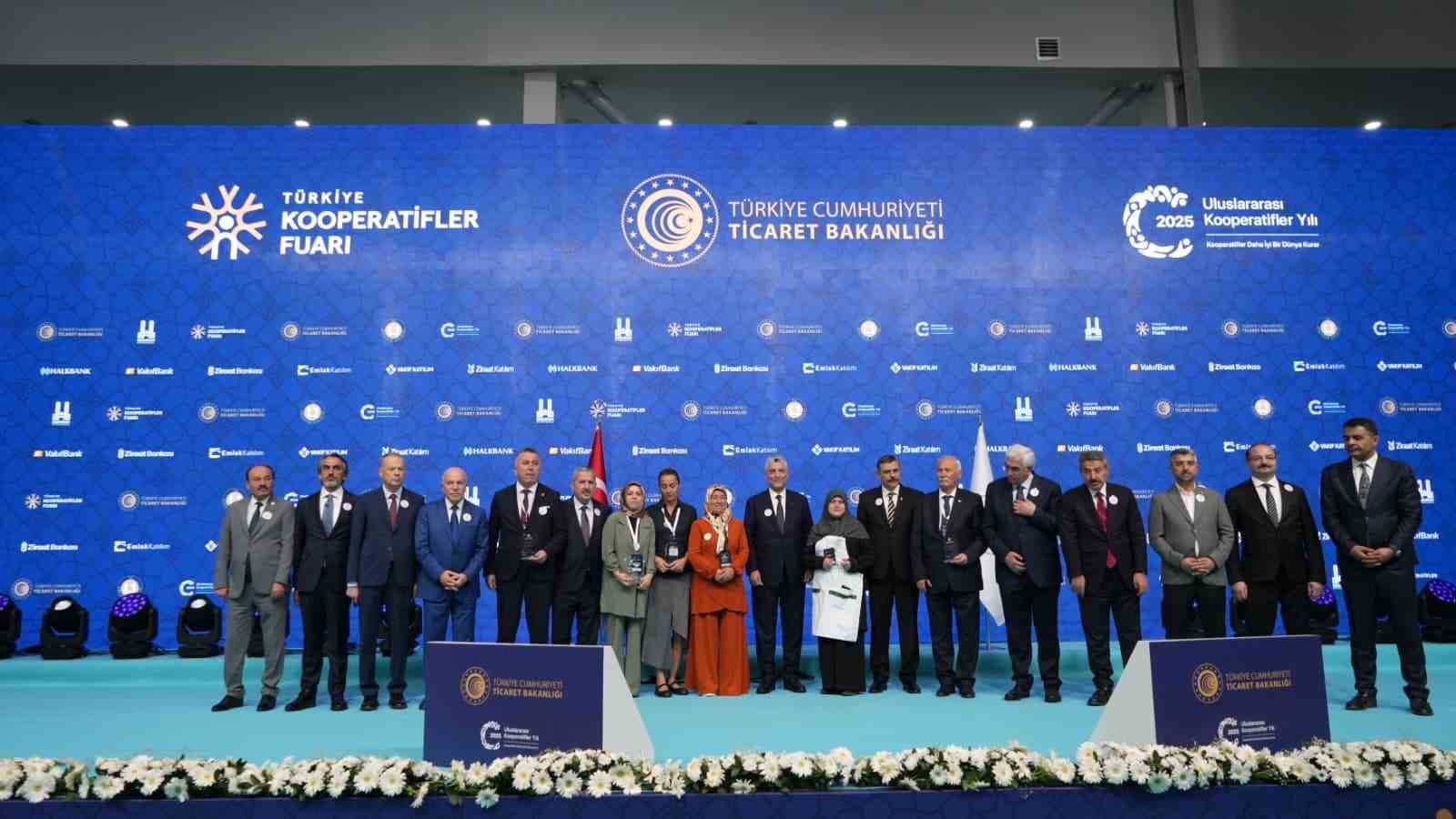 Türkiye Kooperatifler Fuarı Erzurum’da açıldı