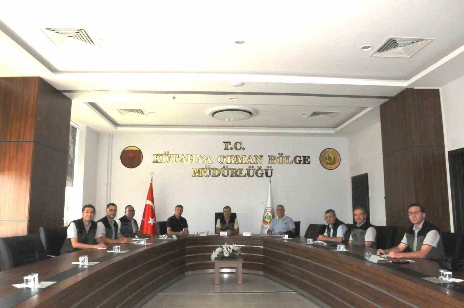 Kütahya’da orman kadastro çalışmaları masaya yatırıldı