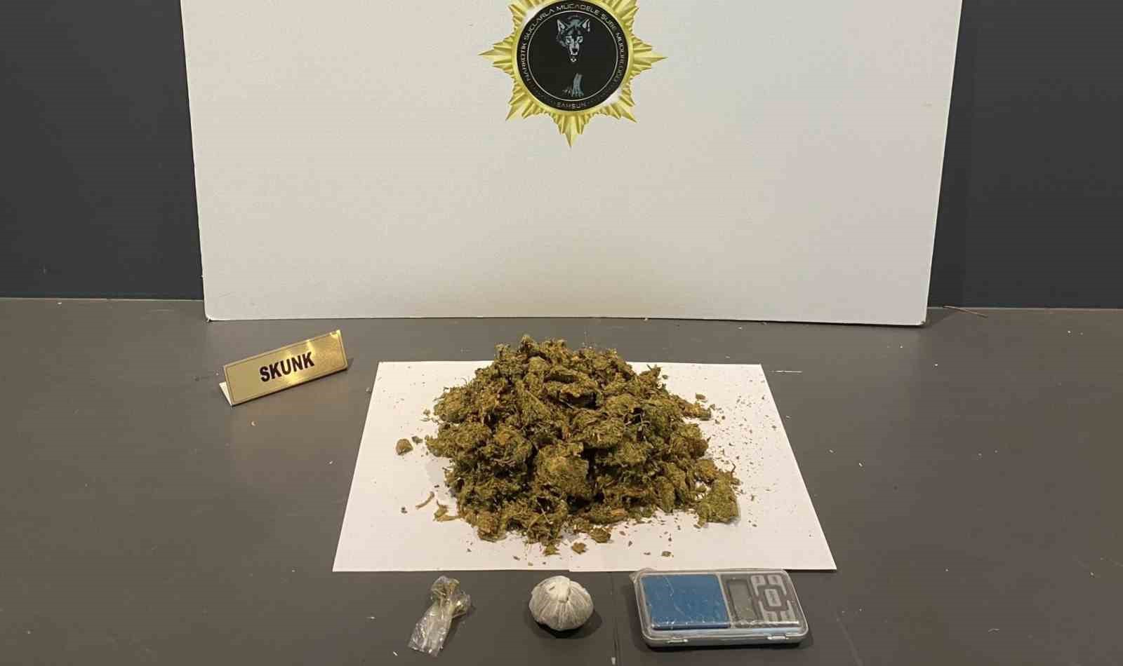 Samsun’da üç ayrı uyuşturucu operasyonu: 5 gözaltı