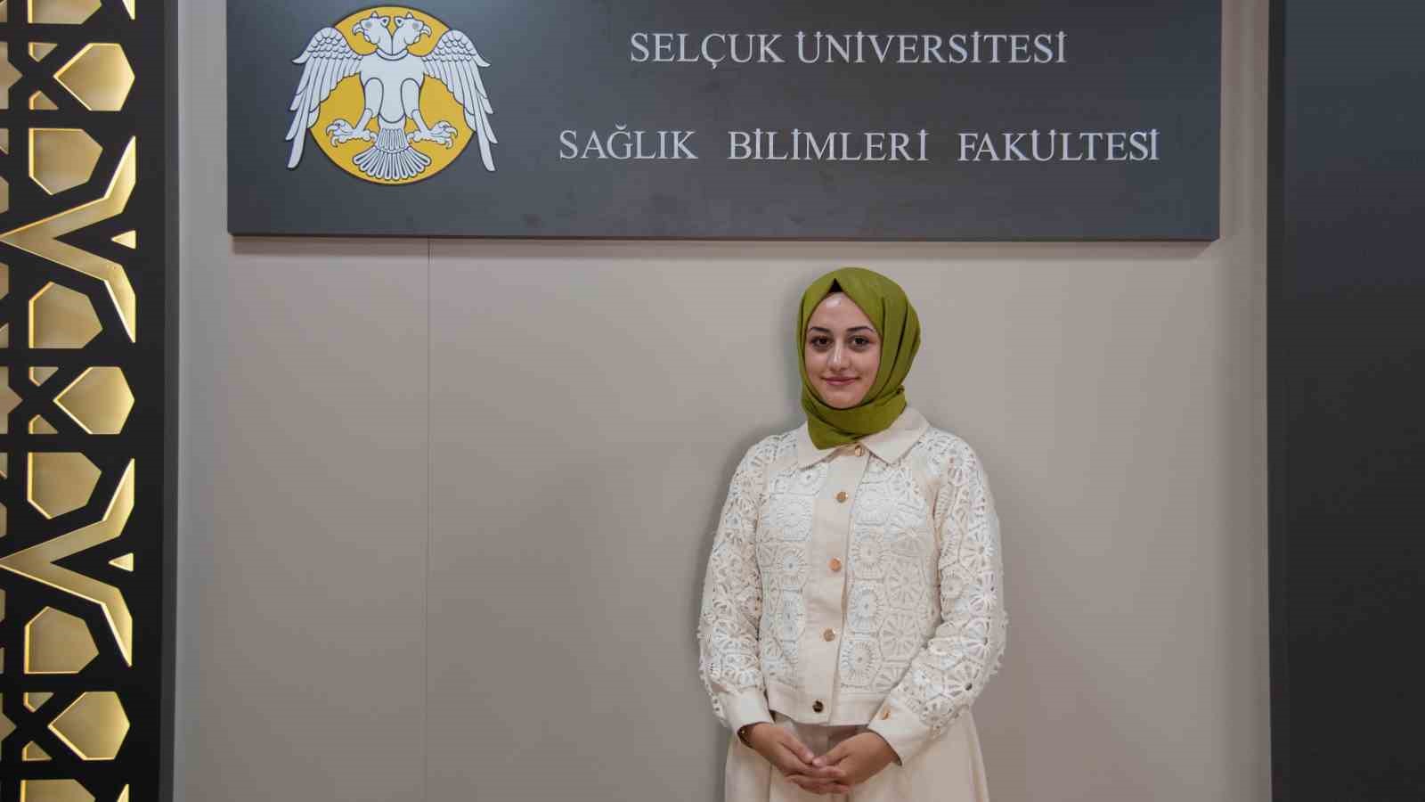 Selçuk Üniversitesi öğrencisinden çevre duyarlılığına yönelik TÜBİTAK projesi