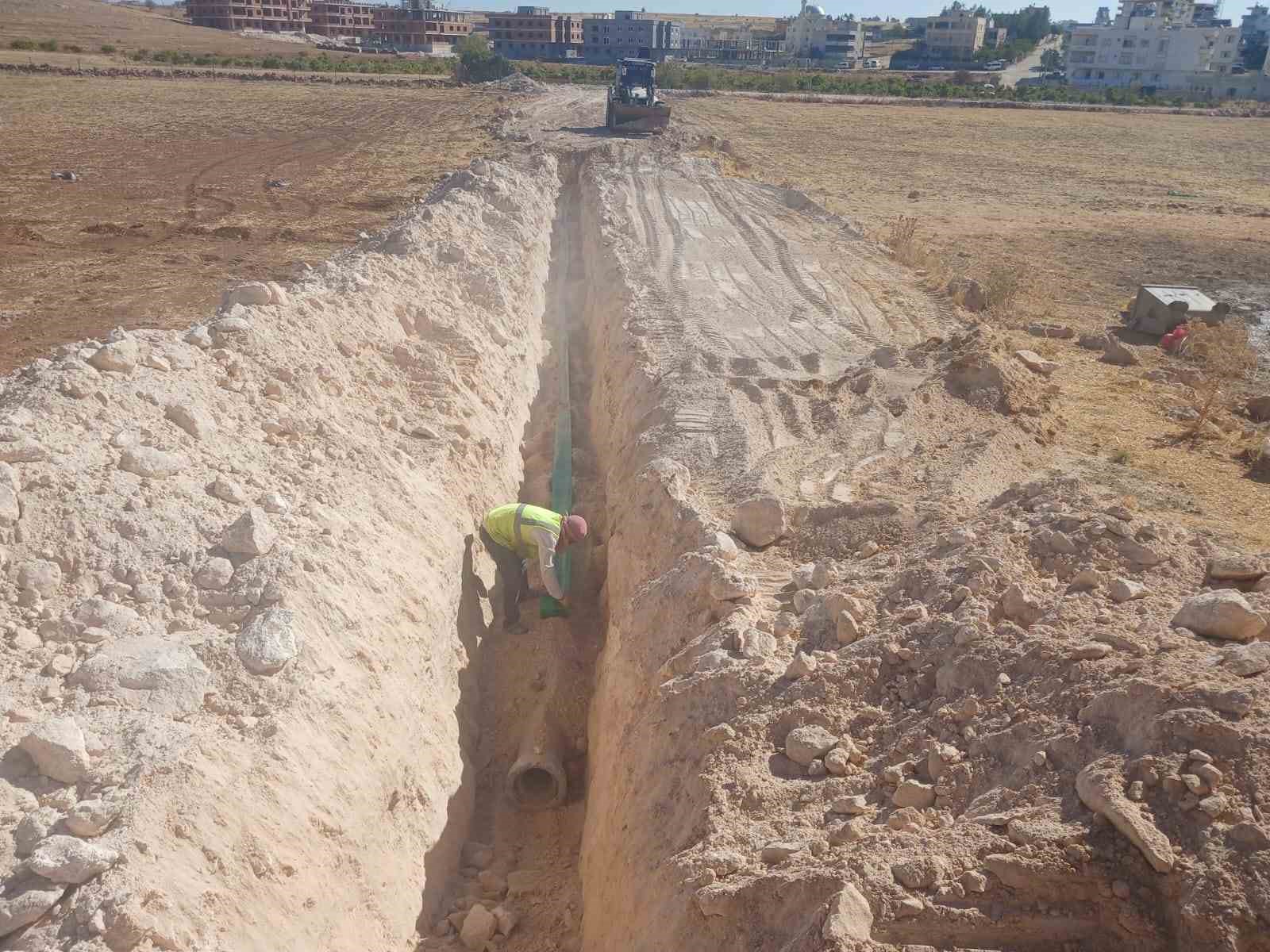 Mardin il&ccedil;e merkezlerinde altyapı yatırımları s&uuml;r&uuml;yor
