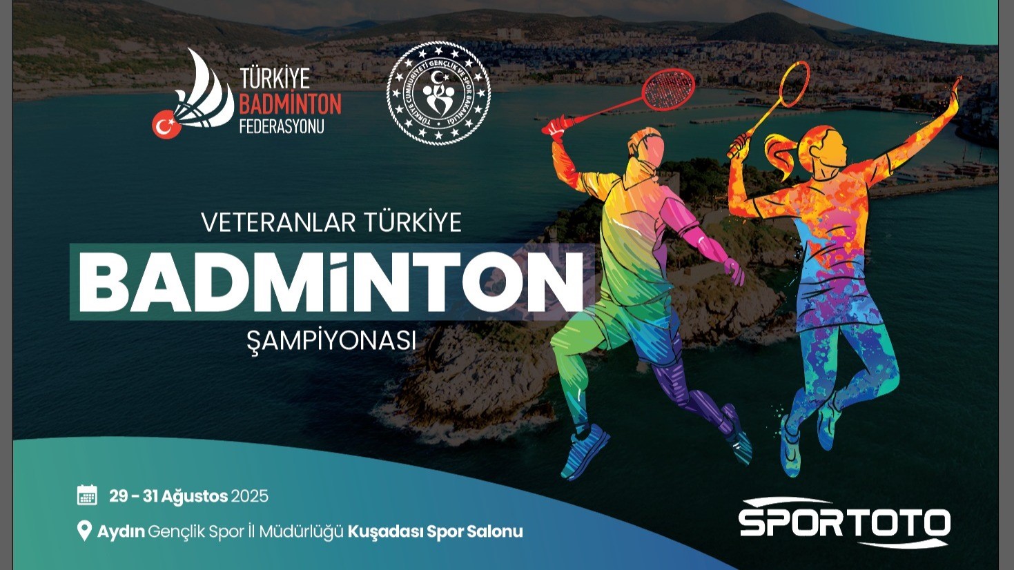 Kuşadası, Badminton Veteranlar Türkiye Şampiyonası’na ev sahipliği yapacak