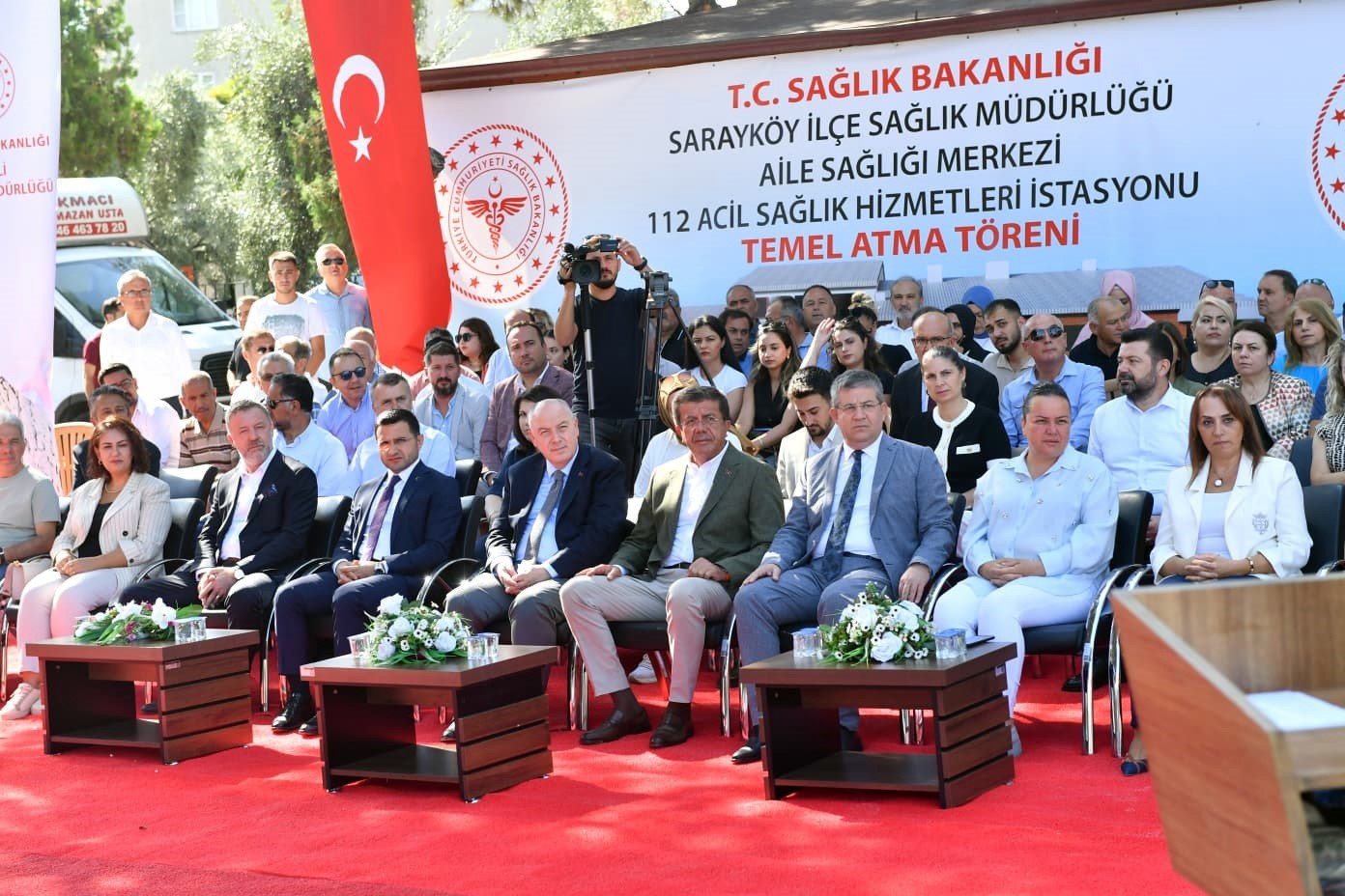 Sarayköy’e kazandırılacak sağlık kompleksinin temeli atıldı
