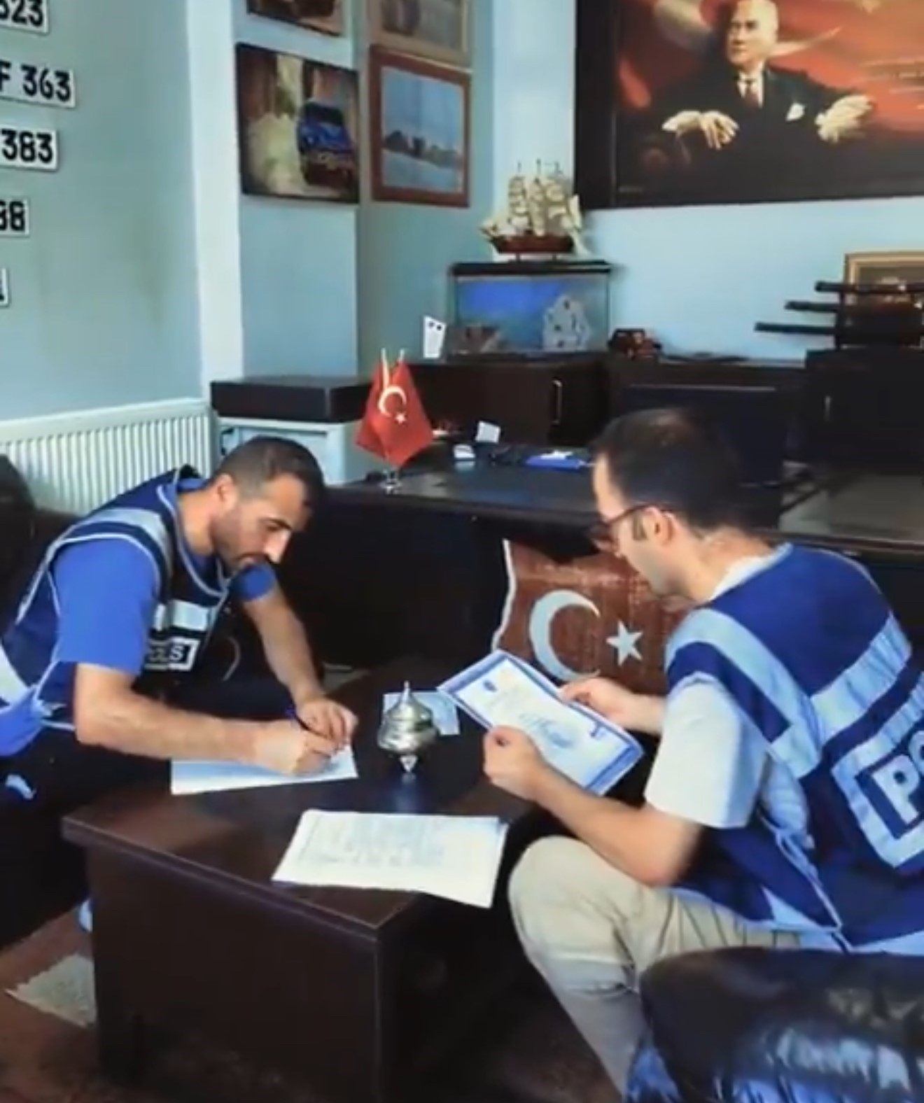 İl Emniyet müdürlüğünden kiralık araç firmalarına yönelik denetim uygulaması